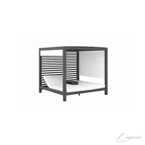Contemporary Steel Outdoor Daybed kingsize