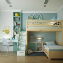 Kids' Decor Bed with Stairs and Storage(per meter)